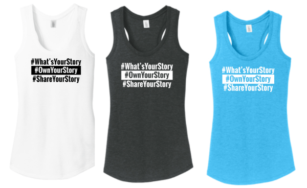 Picture of What's Your Story Women's Triblend Tank top