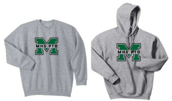 Picture of MHS PTO Crewneck or Hoodie Sweatshirt