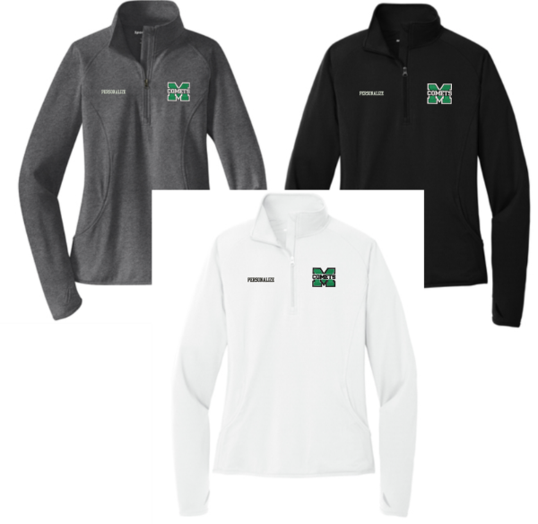 Picture of Mason Staff Ladies 1/4 Zip Pullover