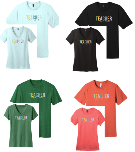 Picture of Mason Staff Mason Comets TEACHER Tshirt Options