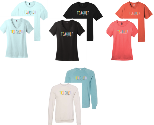 Picture of Mason Staff Custom Teacher Tshirt Options
