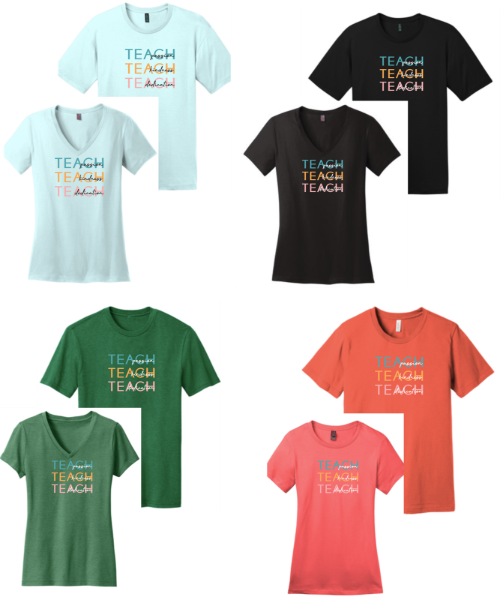 Picture of Mason Staff TEACH TEACH TEACH Tshirt Options