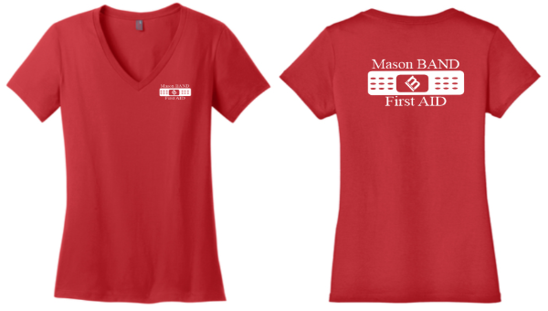Picture of Mason BAND AID Cotton Women's V-Neck Tee