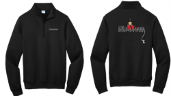 Picture of Nutcracker Ballet 1/4 Zip Fleece Pullover